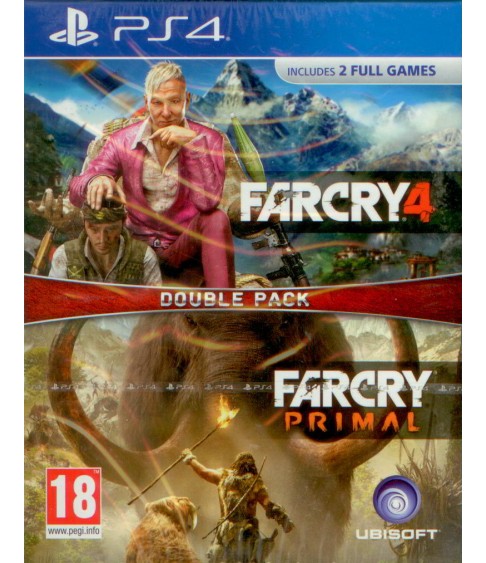 Far Cry 4 (русская версия) + Far Cry Primal (английский) Комплект PS4
